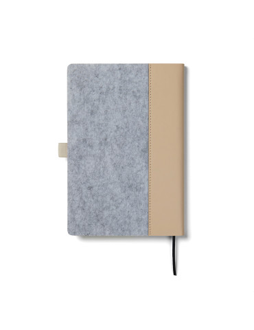 Carnet A5 Vinga Albon feutre recyclé GRS 160 pages personnalisable 2