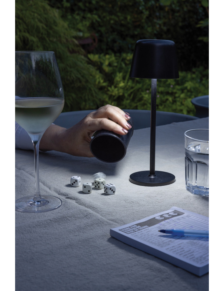Lampe Zenic rechargeable en ABS RCS personnalisable
