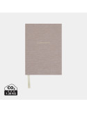 Journal A5 Vinga Thankfulness papier recyclé GRS personnalisable