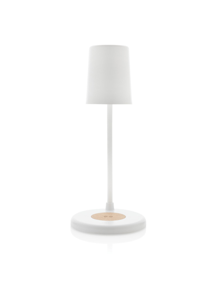 Lampe Zenara avec chargeur sans fil 15 W personnalisable