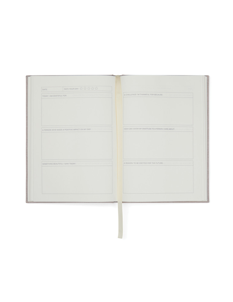 Journal A5 Vinga Thankfulness papier recyclé GRS personnalisable
