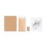 Set de Coloriage Personnalisé - Éco-responsable - LITTLE VANGOGH Matières : bois Couleurs : beige