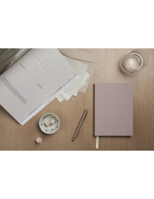 Journal A5 Vinga Thankfulness papier recyclé GRS personnalisable