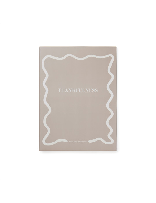 Journal A5 Vinga Thankfulness papier recyclé GRS personnalisable