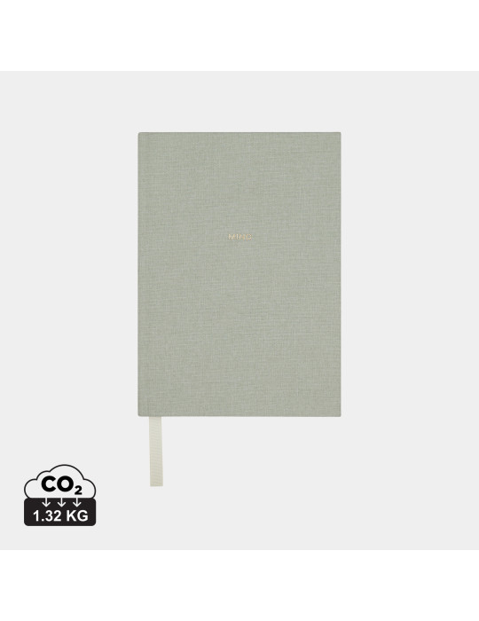 Journal A5 Vinga Mind papier recyclé GRS personnalisable