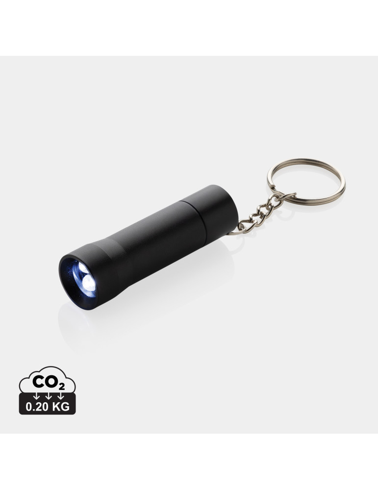 Porte-clés torche Flash en aluminium RCS personnalisable