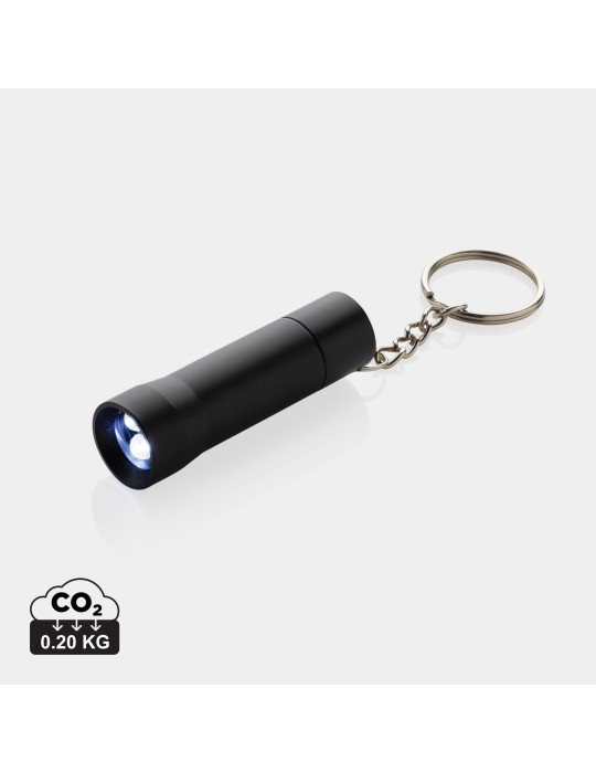 Porte-clés torche Flash en aluminium RCS personnalisable