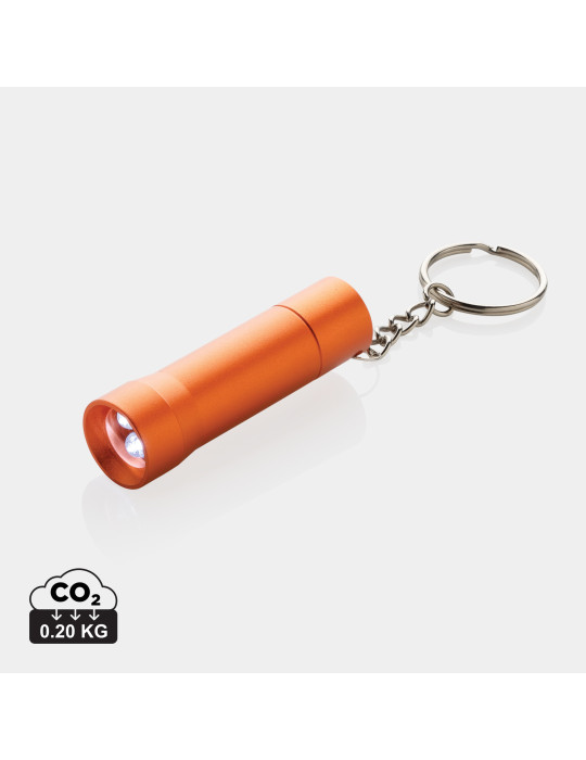 Porte-clés torche Flash en aluminium RCS personnalisable