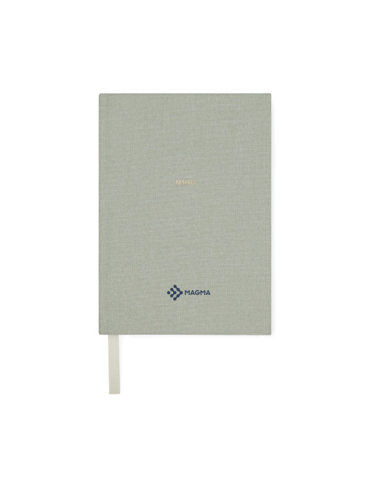 Journal A5 Vinga Mind papier recyclé GRS personnalisable