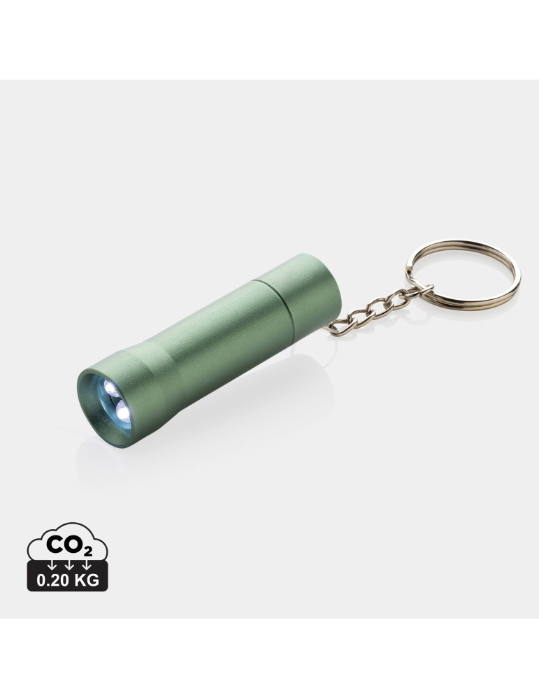 Porte-clés torche Flash en aluminium RCS personnalisable