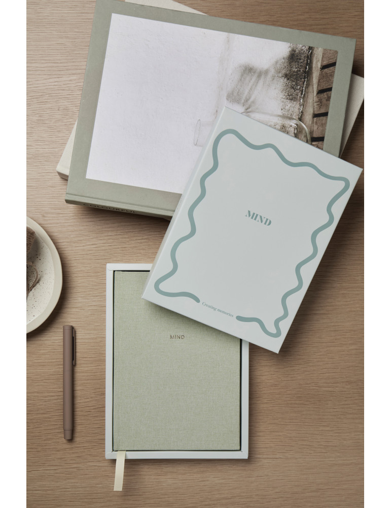 Journal A5 Vinga Mind papier recyclé GRS personnalisable