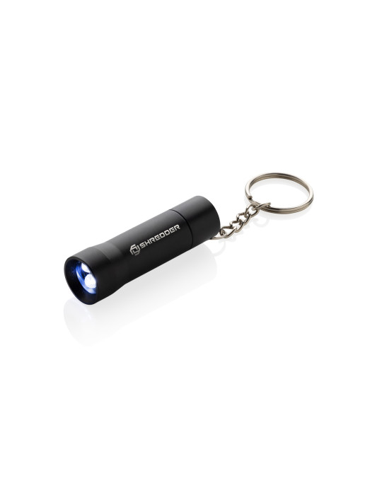 Porte-clés torche Flash en aluminium RCS personnalisable