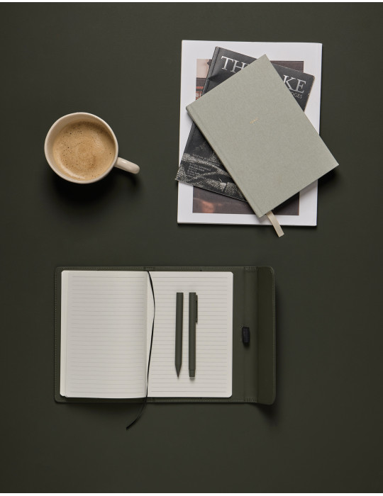 Carnet A5 Vinga Baltimore 160 pages à insert GRS personnalisable