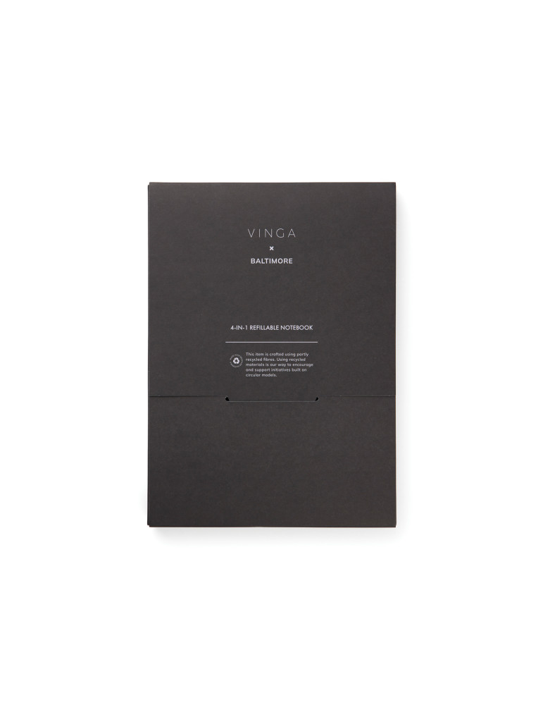 Carnet A5 Vinga Baltimore quatre en un rechargeable RCS personnalisable
