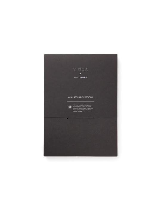 Carnet A5 Vinga Baltimore quatre en un rechargeable RCS personnalisable