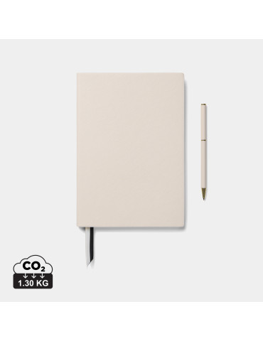 Coffret d’écriture Vinga Arlo carnet A5 et stylo RCS personnalisable