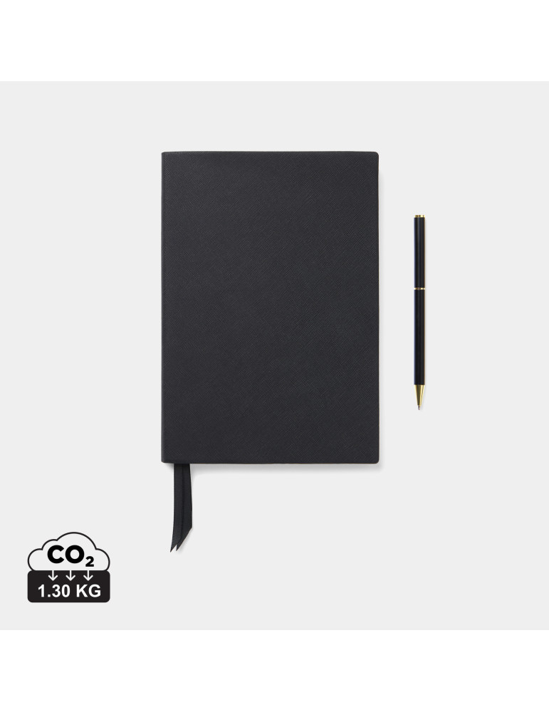 Coffret d’écriture Vinga Arlo carnet A5 et stylo RCS personnalisable
