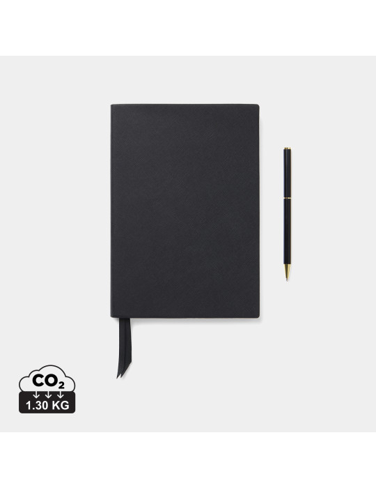 Coffret d’écriture Vinga Arlo carnet A5 et stylo RCS personnalisable