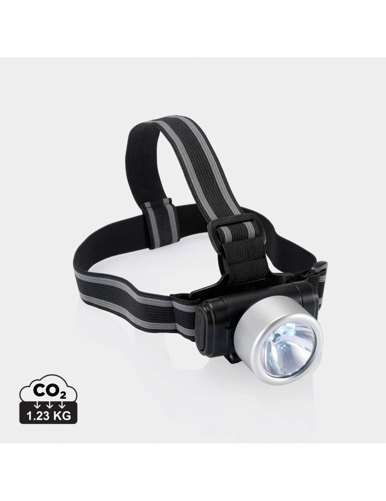Lampe frontale Everest à bandeau réglable personnalisable