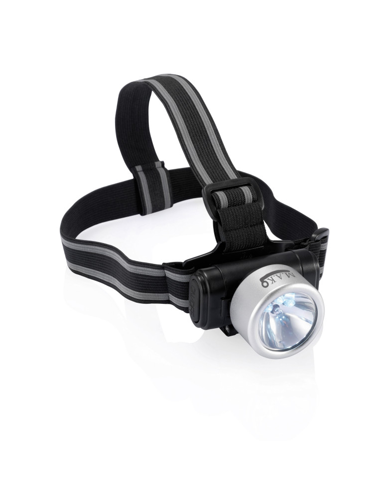 Lampe frontale Everest à bandeau réglable personnalisable