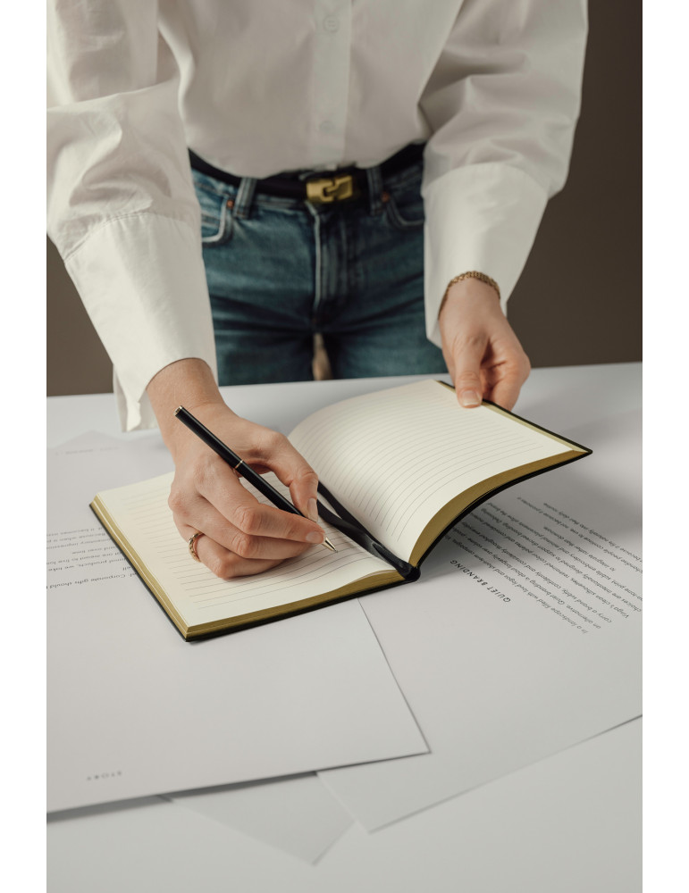 Coffret d’écriture Vinga Arlo carnet A5 et stylo RCS personnalisable