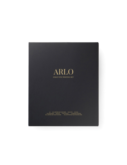 Coffret d’écriture Vinga Arlo carnet A5 et stylo RCS personnalisable