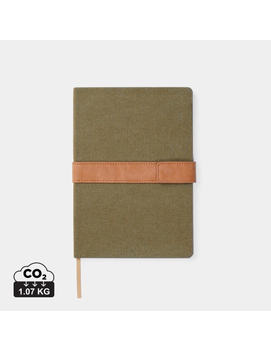 Carnet A5 Vinga Bosler à fermeture magnétique RCS personnalisable