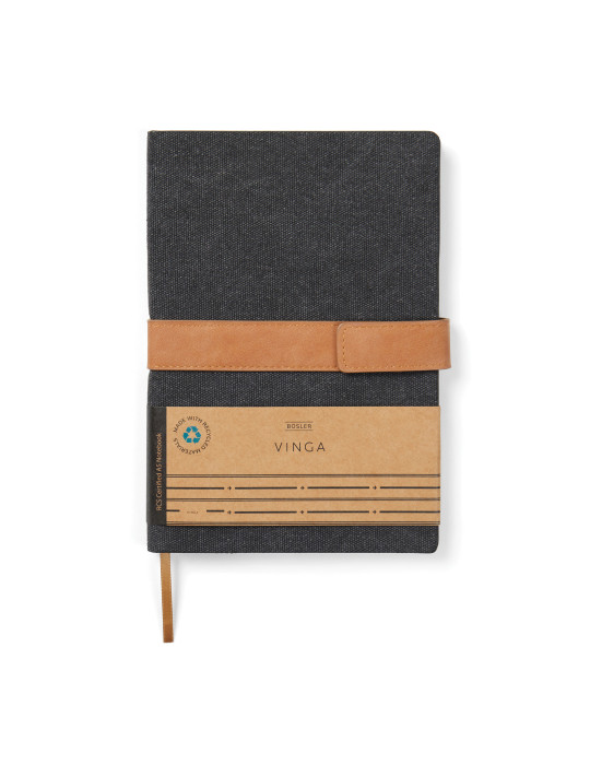 Carnet A5 Vinga Bosler à fermeture magnétique RCS personnalisable