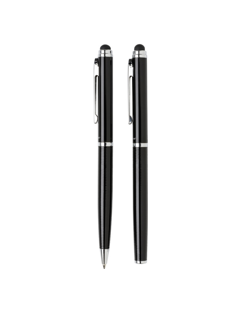 Set stylos Swiss Peak Deluxe en tube personnalisable