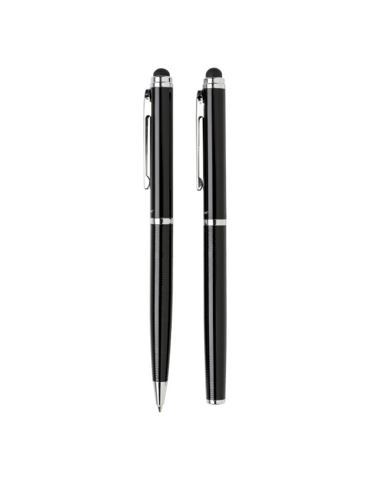 Set stylos Swiss Peak Deluxe en tube personnalisable