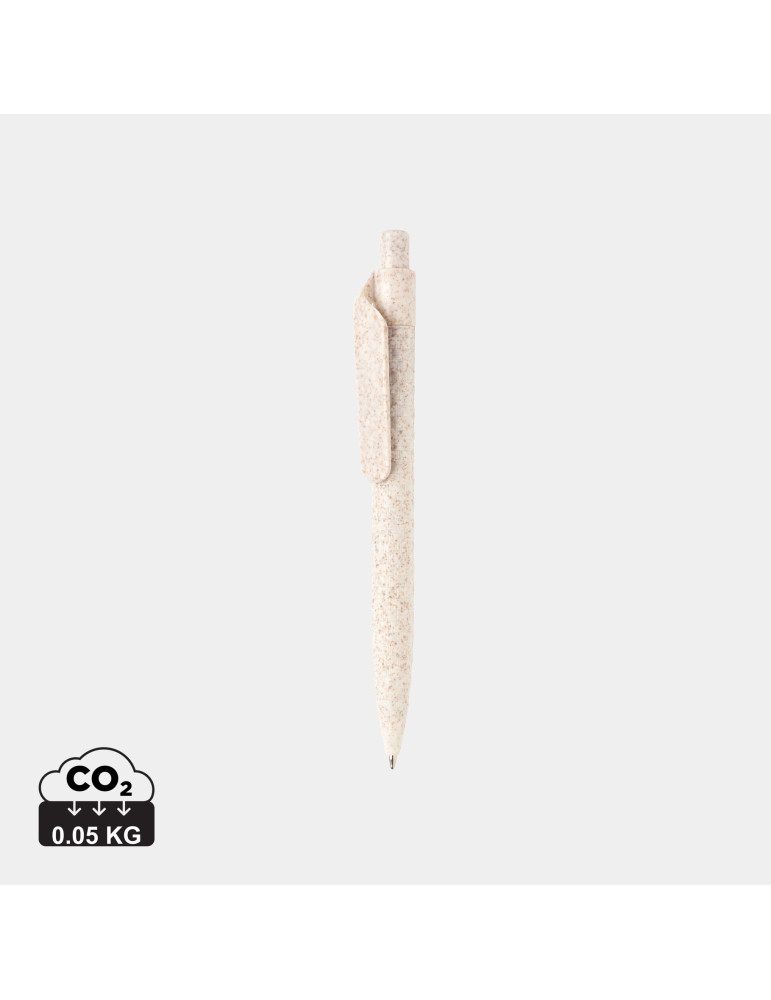 Stylo en fibre de paille de blé et ABS personnalisable