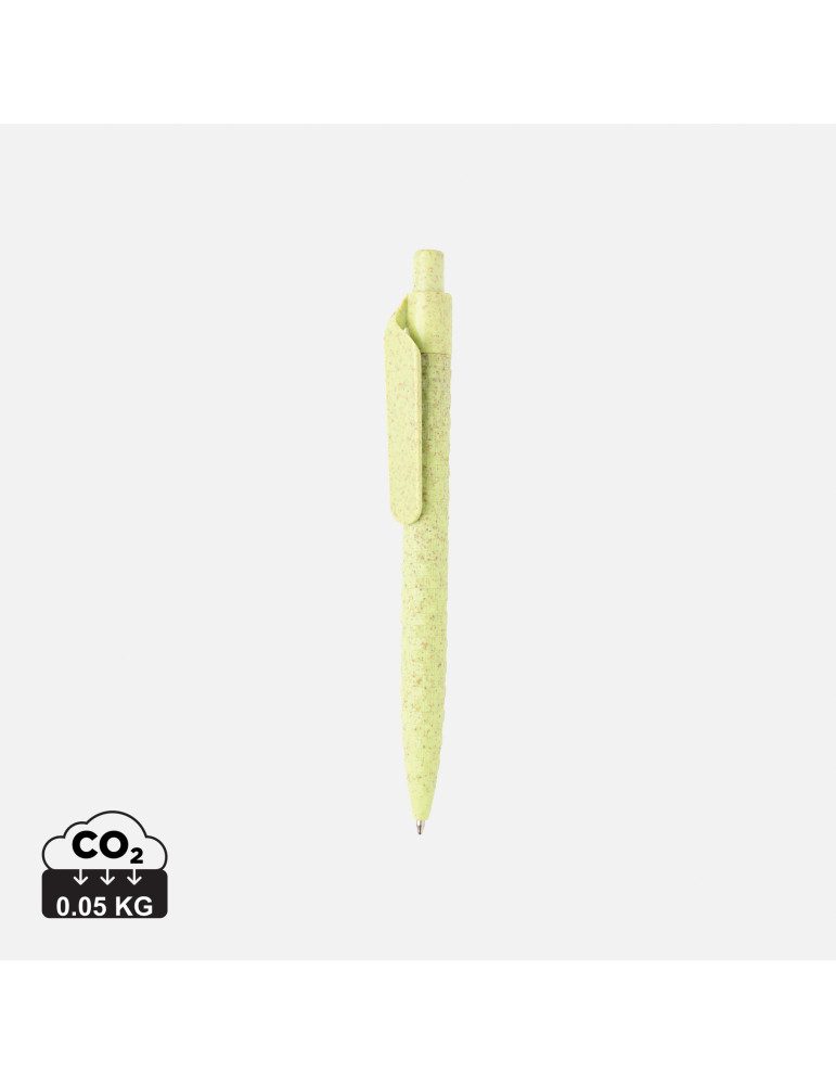 Stylo en fibre de paille de blé et ABS personnalisable