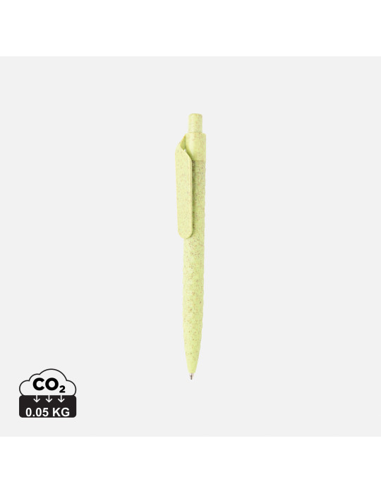 Stylo en fibre de paille de blé et ABS personnalisable