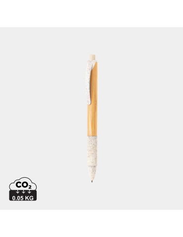 Stylo bambou et fibre de paille personnalisable