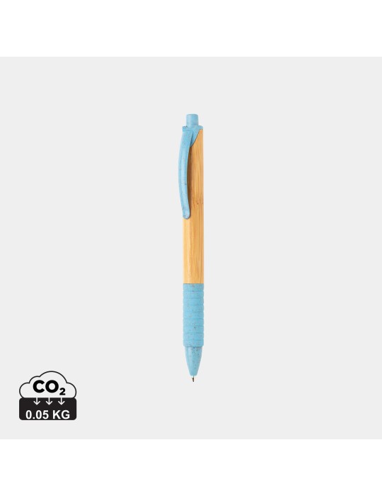 Stylo bambou et fibre de paille personnalisable