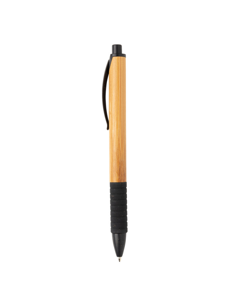Stylo bambou et fibre de paille personnalisable