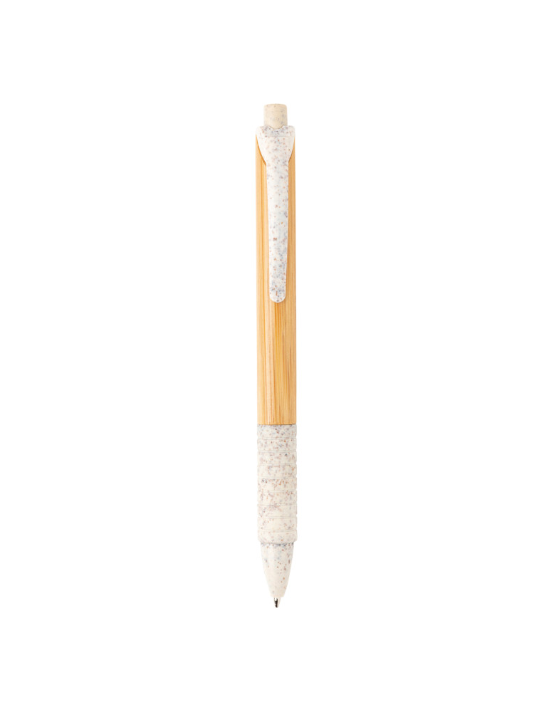 Stylo bambou et fibre de paille personnalisable