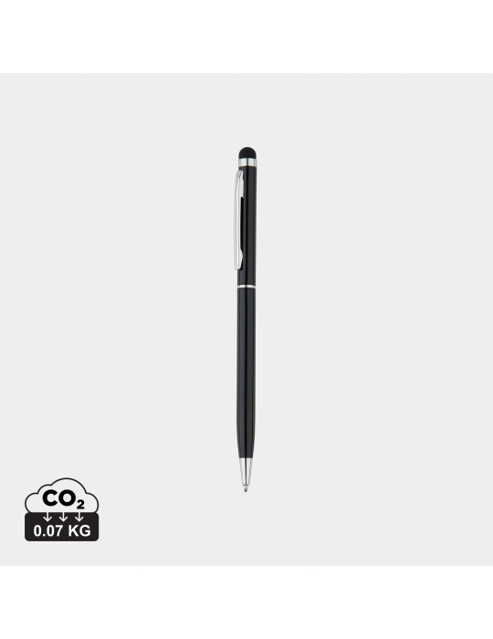 Stylo-stylet fin en aluminium personnalisable