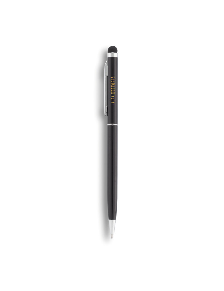 Stylo-stylet fin en aluminium personnalisable