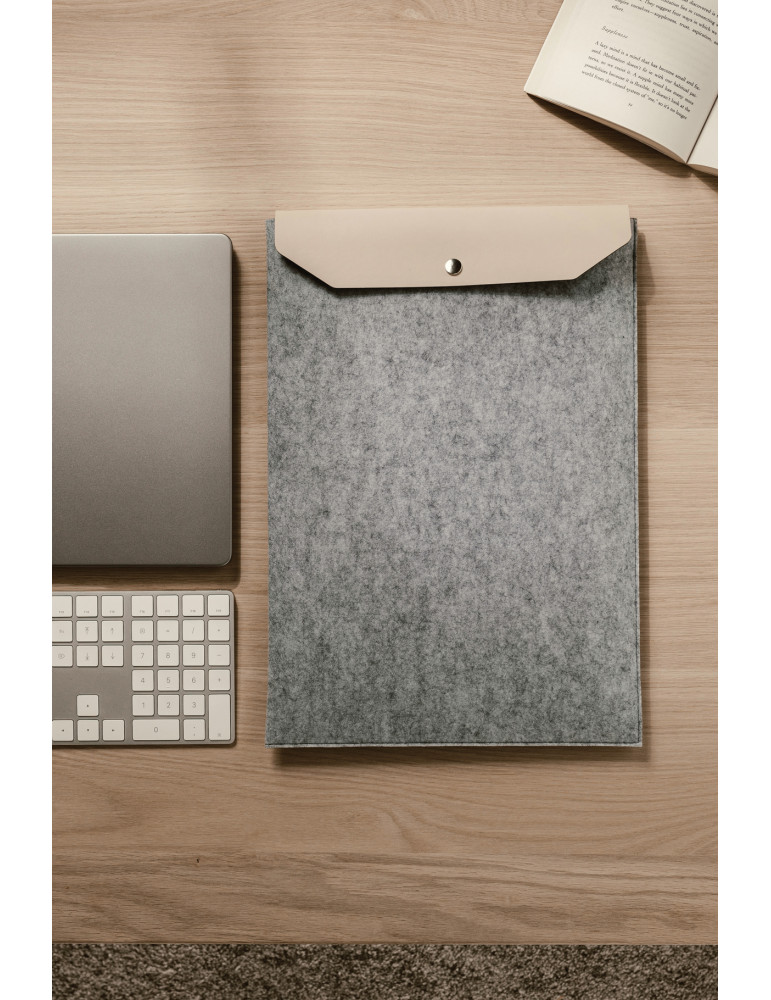 Housse ordinateur Vinga Albon 17 pouces feutre GRS personnalisable