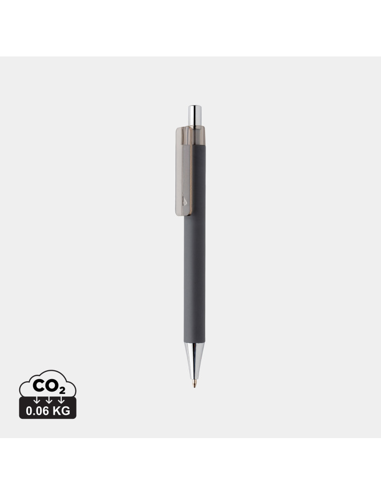Stylo X8 finition gomme en ABS RCS personnalisable