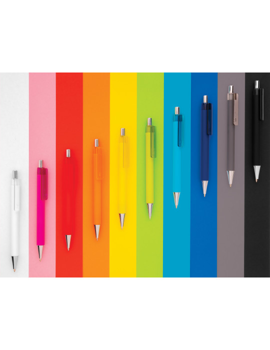 Stylo X8 finition gomme en ABS RCS personnalisable