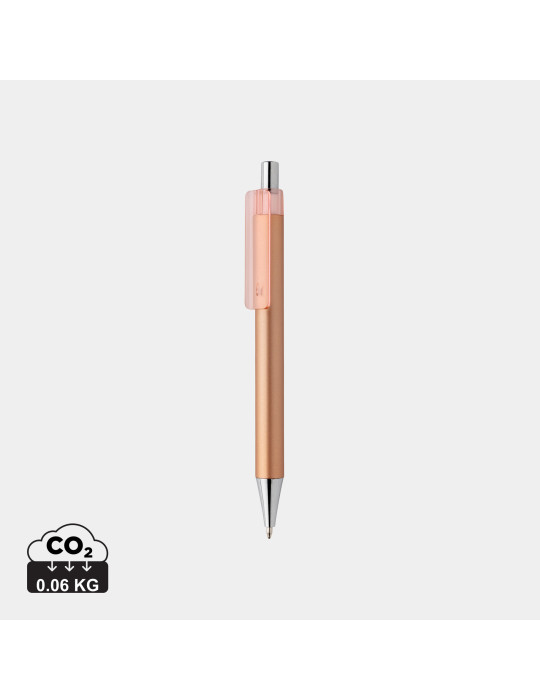 Stylo X8 finition métallique personnalisable
