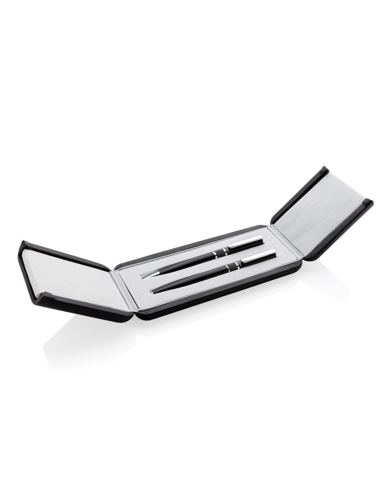 Set Swiss Peak roller et stylo métal personnalisable