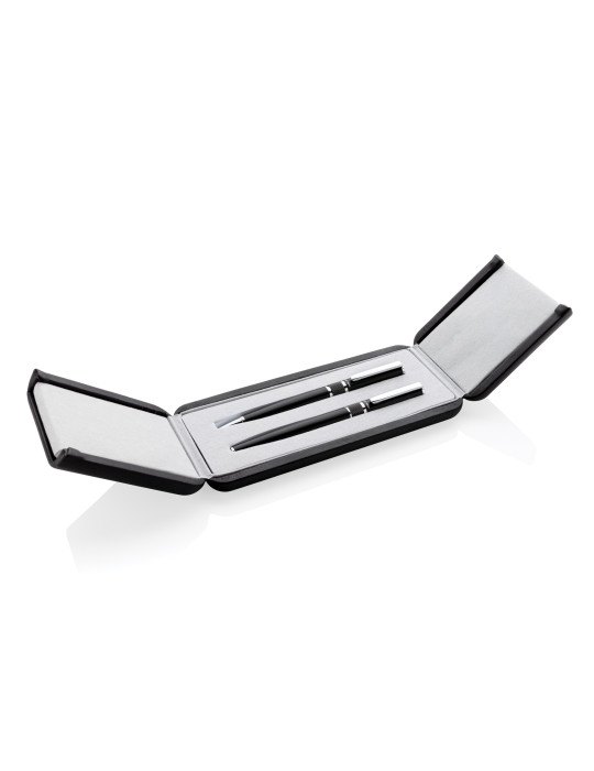 Set Swiss Peak roller et stylo métal personnalisable