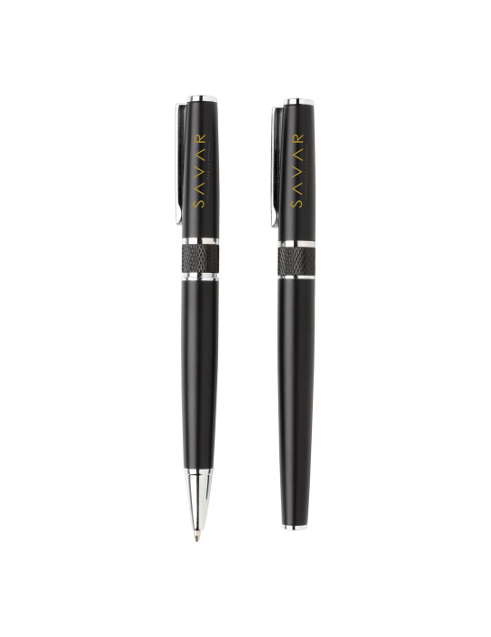 Set Swiss Peak roller et stylo métal personnalisable