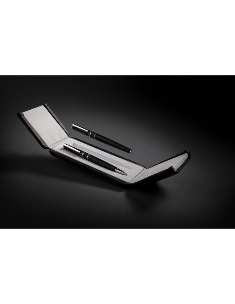 Set Swiss Peak roller et stylo métal personnalisable