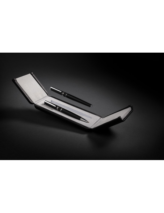 Set Swiss Peak roller et stylo métal personnalisable