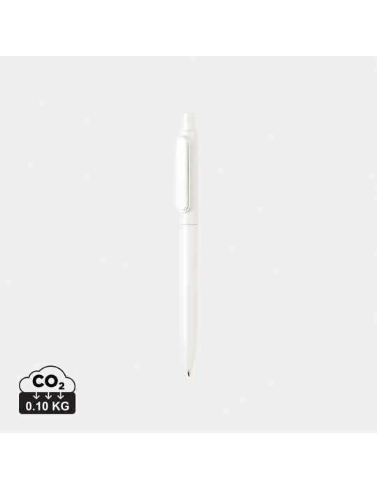 Stylo X6 à finition métallique et clip métal personnalisable