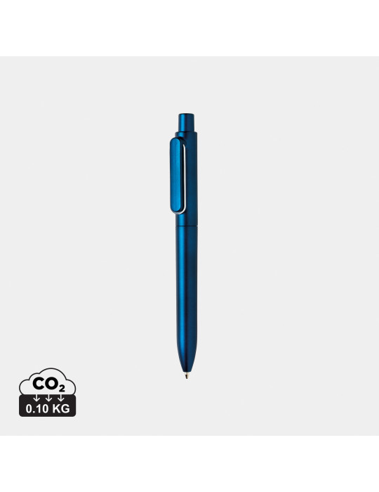 Stylo X6 à finition métallique et clip métal personnalisable